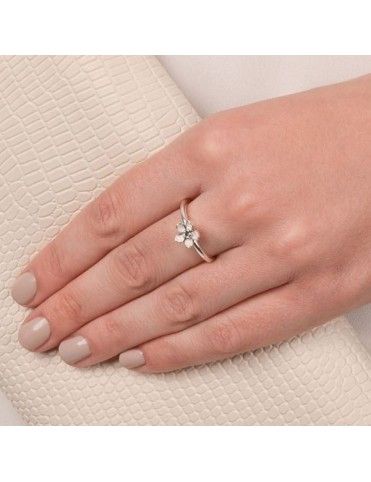 ANILLO PANDORA PLATA ESMALTE 190879EN40-54