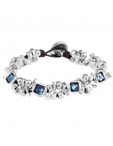 Pulsera Uno de 50 metal Mujer La jojoya PUL1473AZUMTLM0M