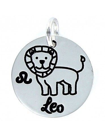 Colgante plata Mujer Horóscopo Leo 9091915