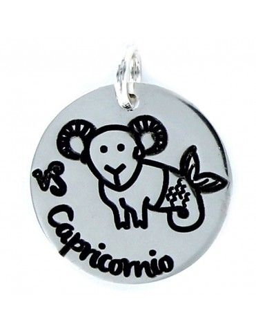 Colgante plata Mujer Horóscopo Capricornio 9091920