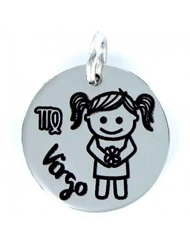 Colgante plata Mujer Horóscopo Virgo 9091916