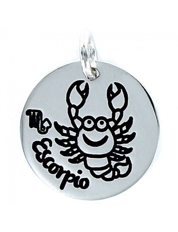 Colgante plata Mujer Horóscopo Escorpio 9091918