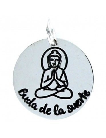 Colgante plata Mujer Buda de la suerte 9092911