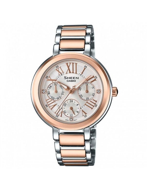 Reloj Casio Sheen Mujer multifunción SHE-3034SPG-7AUER
