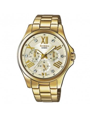 Reloj Casio Sheen Mujer multifunción SHE-3806GD-9AUER