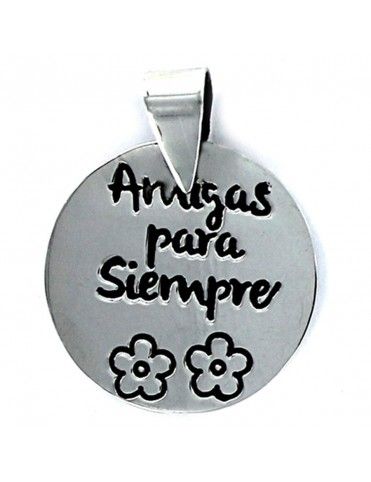 Collar Plata Mujer Amigas para siempre 9087490