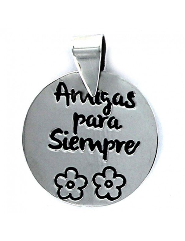 Collar Plata Mujer Amigas para siempre 9087490