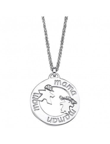 Collar Lotus Silver Plata Mujer LP1582-1/3