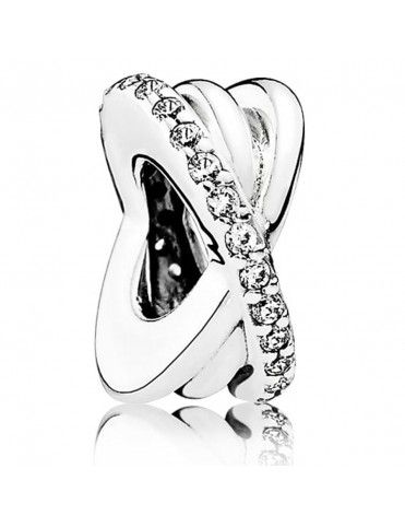 Charm Separador Pandora Plata Galaxia 791994CZ