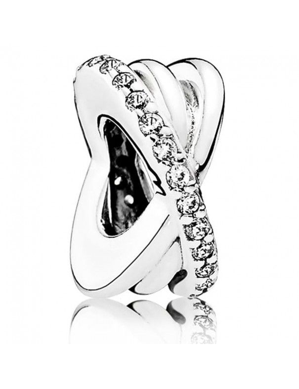 Charm Separador Pandora Plata Galaxia 791994CZ