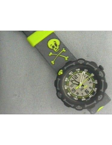 RELOJ FLIK FLAK FUNNY SKULLS ZFPS013