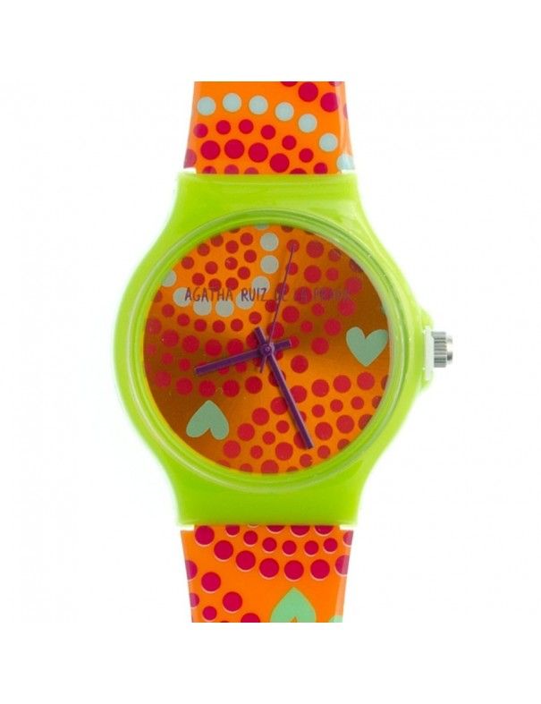 Reloj Agatha Ruiz de la Prada Mujer Orange Big Watch AGR174
