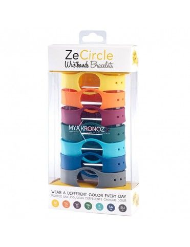 Set pulseras MyKronoz ZeCircle Wristbands CIRCLE-COLORES