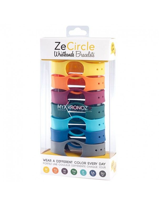 Set pulseras MyKronoz ZeCircle Wristbands CIRCLE-COLORES