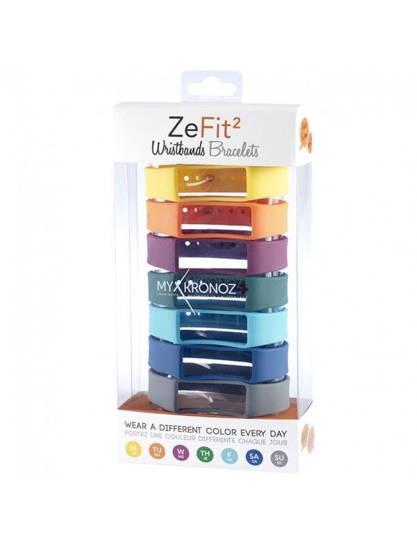 Set pulseras MyKronoz ZeFit Wristbands FIT3-HR3-COLOR