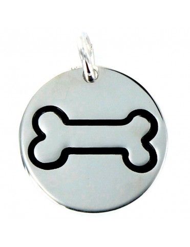 Colgante Plata Mujer Hueso 9094988