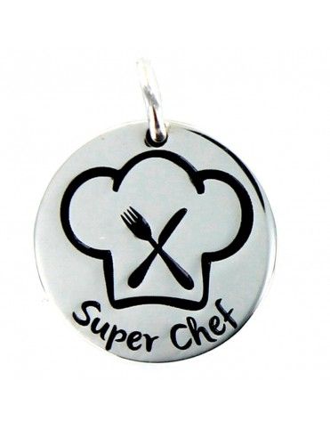 Colgante Plata Mujer Super Chef 9094990