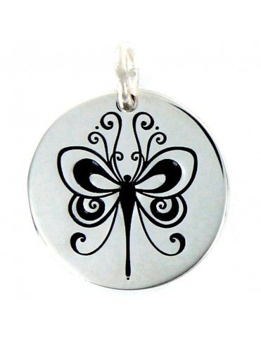 Colgante Plata Mujer Mariposa 9094992