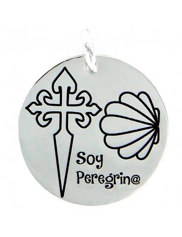 Colgante Plata Soy Peregrino/a 9095134