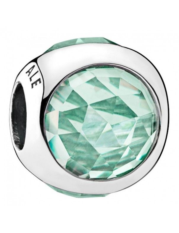 Charm Pandora Gota Radiante Verde Glaciar 792095NIC