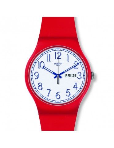 Reloj Swatch Hombre Red Me Up SUOR707