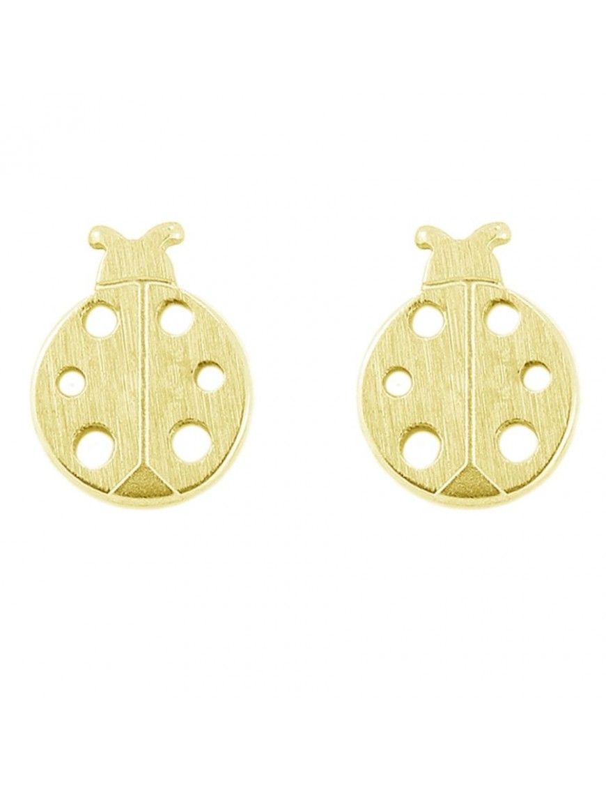 Pendientes Anartxy Acero Mujer Mariquita APE654