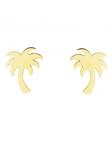 Pendientes Anartxy Acero Mujer Palmeras APE685
