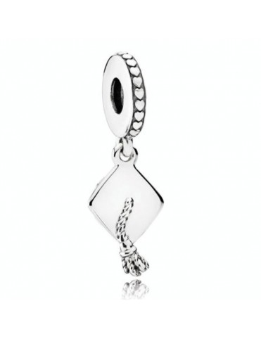 Charm Pandora Plata Graduación Birrete 791892