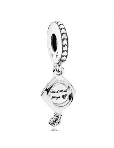 Charm Pandora Plata Graduación Birrete 791892