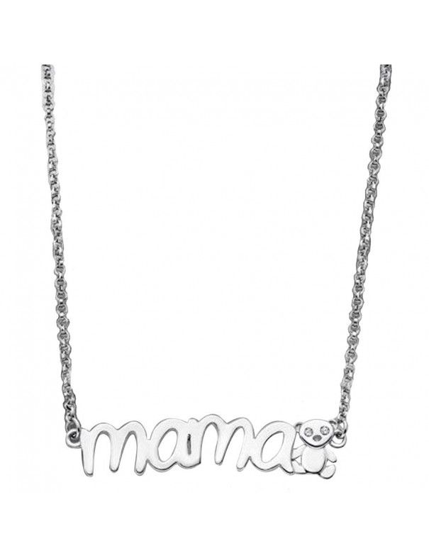 Collar Lotus Silver Plata Mujer LP1658-1/1