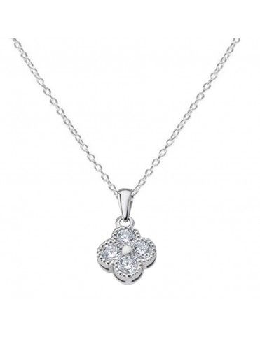 Collar Lotus Silver Plata Mujer LP1612-1/1