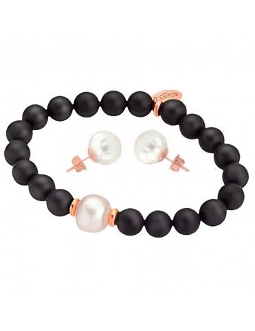 Pulsera + Pendientes Lotus Silver Plata Mujer LP1234-2/3