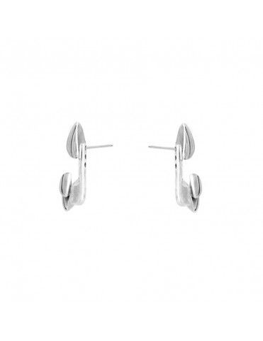 Pendientes Uno de 50 Metal Mujer Munwezi PEN0531MTL0000U