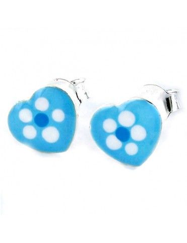 Pendientes Plata Niña Corazón 9097258