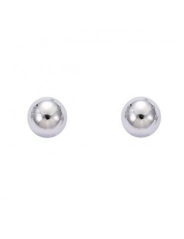 Pendientes Plata Mujer Bola 21CA2190-8