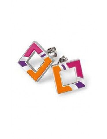 PENDIENTE SWATCH HOT BATIK ORANGE ACERO MUJER JED024-U