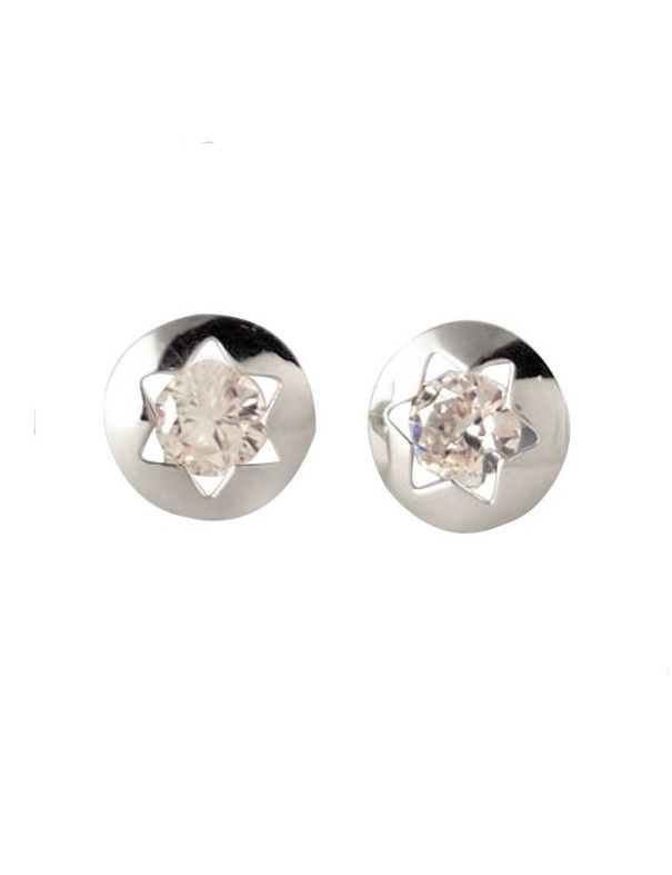 Pendientes Oro Blanco 18Kts Niña 61B1261/2