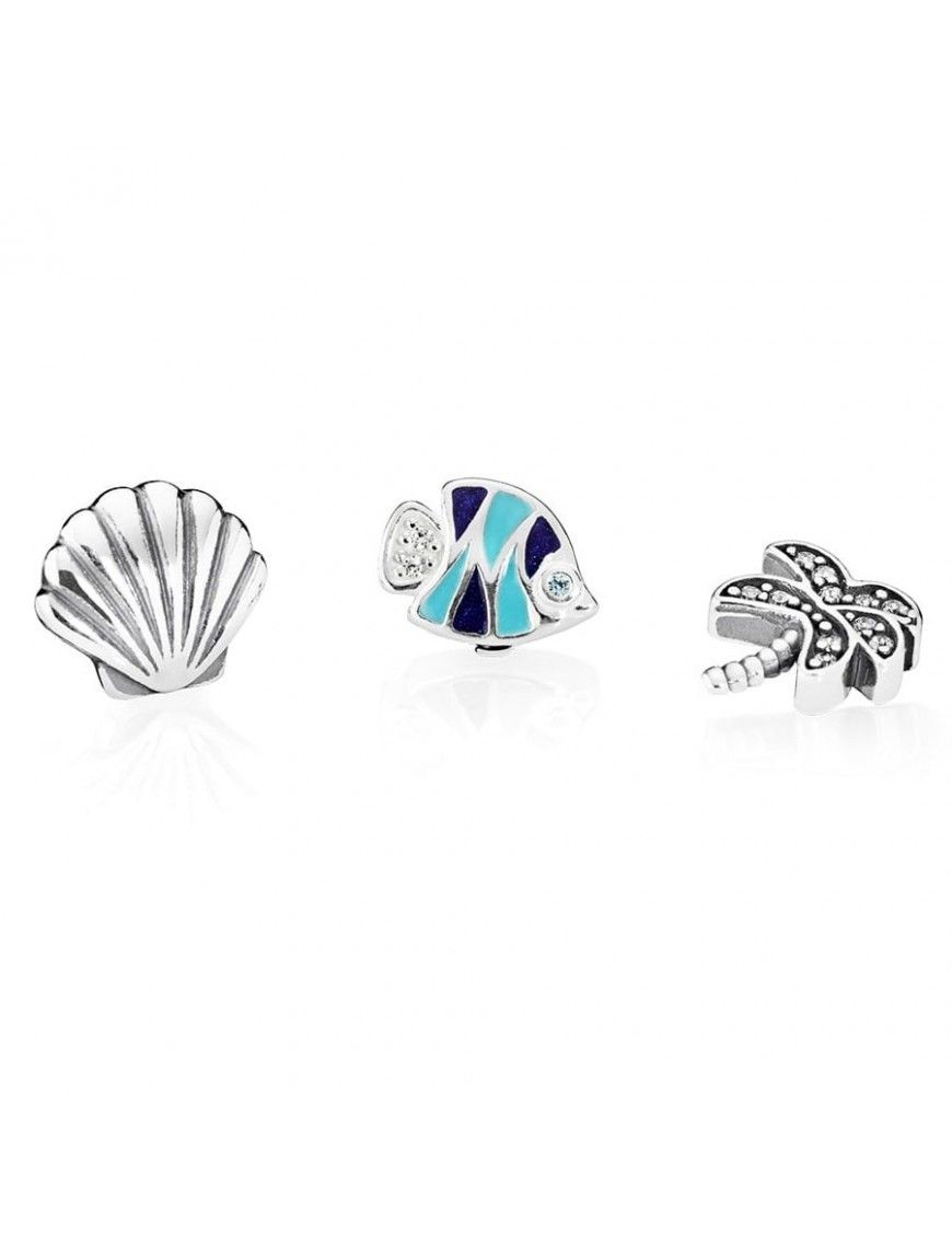 Petites Moments Pandora Plata Paraíso Tropical 792115CZ