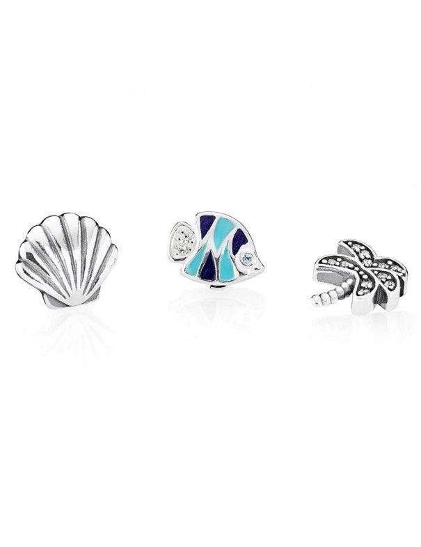 Petites Moments Pandora Plata Paraíso Tropical 792115CZ