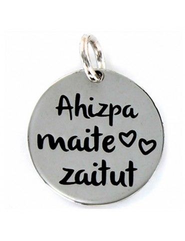 Colgante Plata Ahizpa maite zaitut 9096339