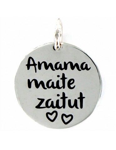 Colgante Plata Amama maite zaitut 9096343