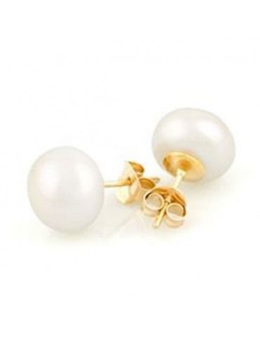 Pendientes Plata Mujer Perla WS00052/10