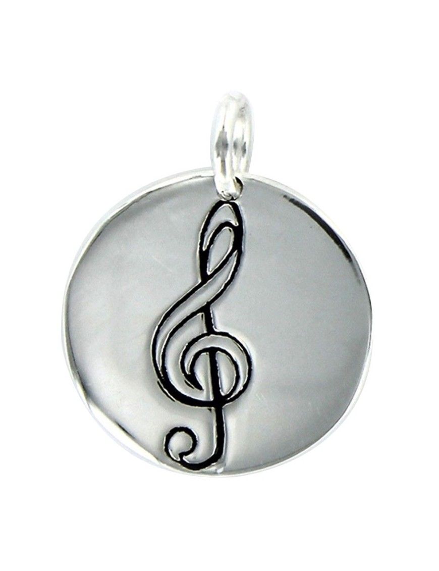 Colgante Plata Mujer Clave de Sol 9089367