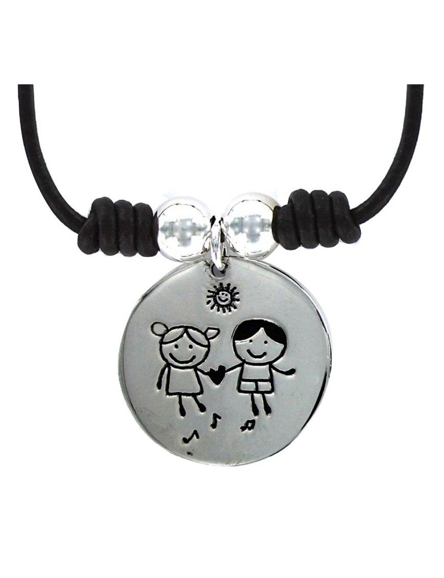 Collar Plata Mujer Niña y niño 9087412