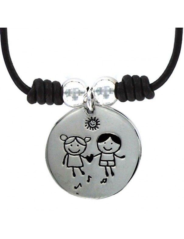Collar Plata Mujer Niña y niño 9087412