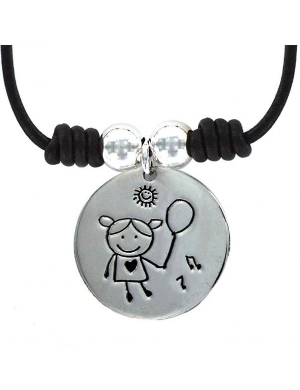 Collar Plata Mujer Niña 9087306