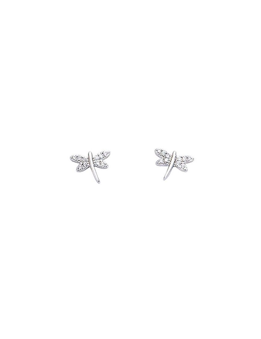 Pendientes Plata libélula mujer 21HR026CZ