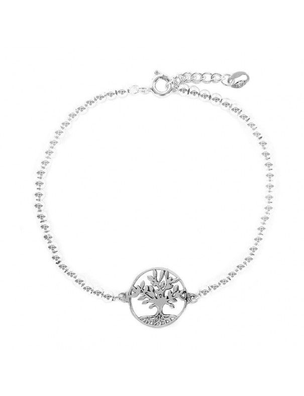Pulsera Plata Mujer Árbol de la Vida 9096584