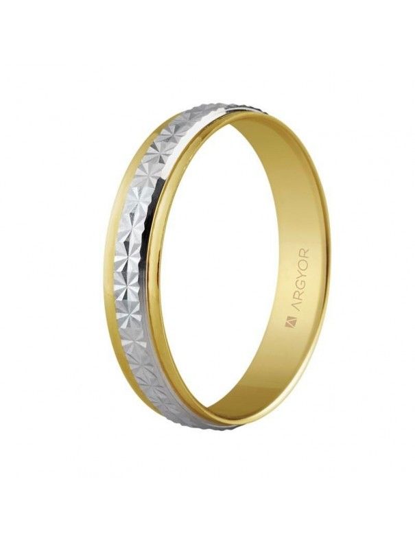 Alianza Oro bicolor 18K 18-5240108