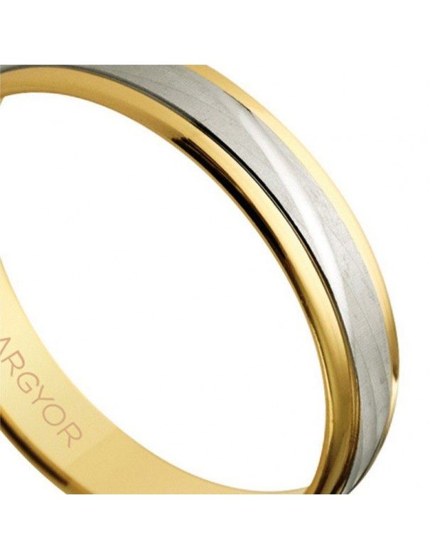 Alianza Oro bicolor 18K 18-5240329